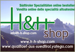 H&H Shop - Specialit Alto Adige